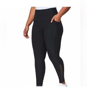 Mondetta Ladies' Active Tight, full length, side pockets size medium